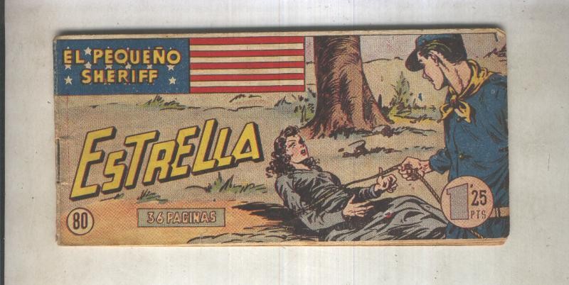 El Pequeño Sheriff numero 080: Estrella