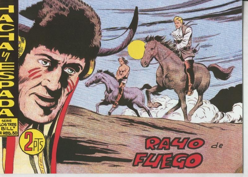 Facsimil: Hacha y Espada numero 47: Rayo de fuego