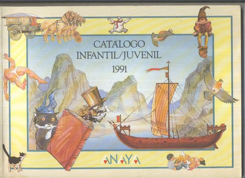 Catalogo infantil y juvenil 1991 de Anaya