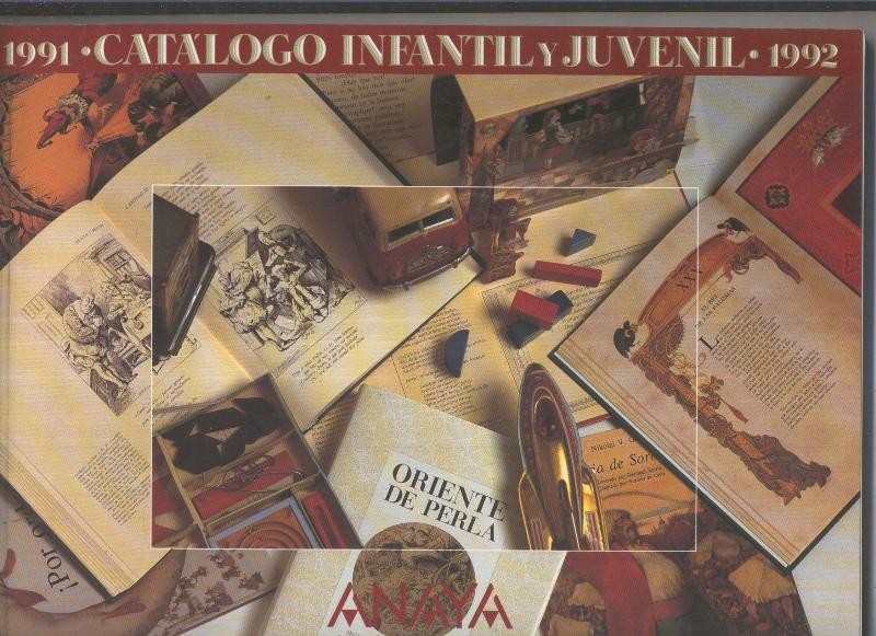 Catalogo infantil y juvenil 1992 de Anaya