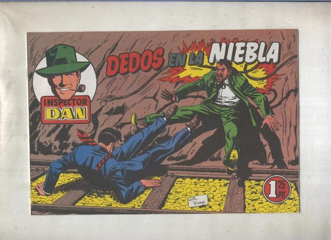 Inspector Dan facsimil numero 70: Dedos en la niebla