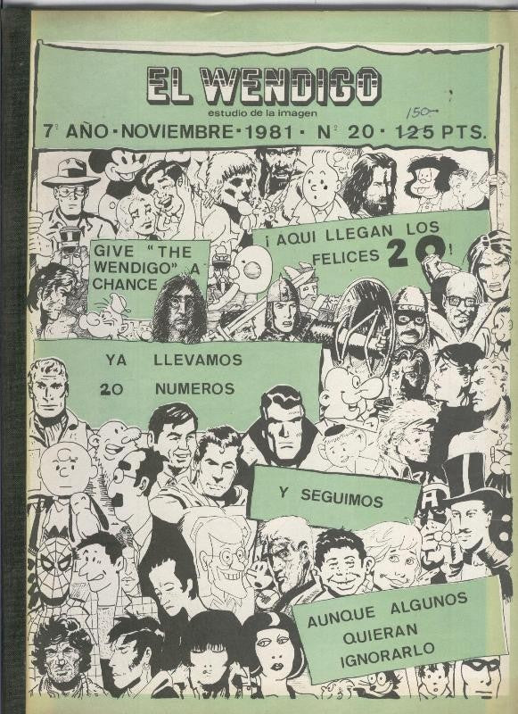 Fanzine: El Wendigo numero 20