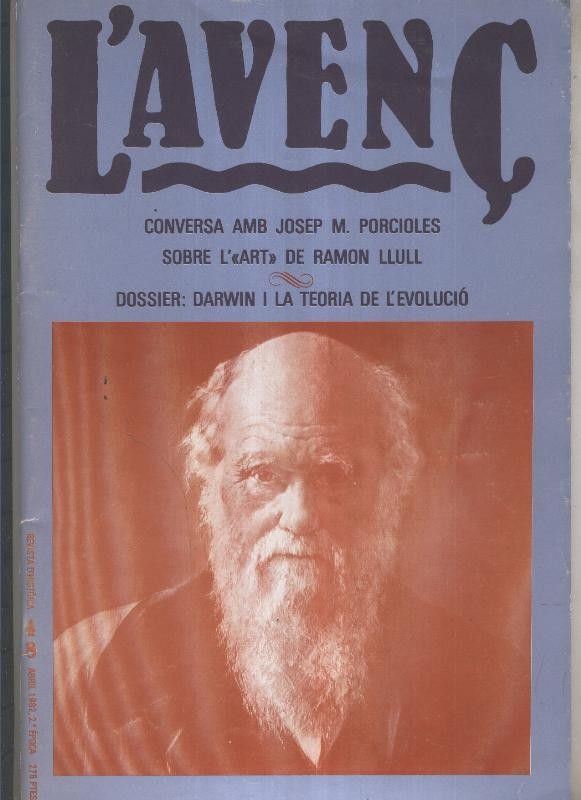 Revista L'Avenç numero 048: conversa ambs Josep M.Porcioles sobre L'Art de Ramon Llull