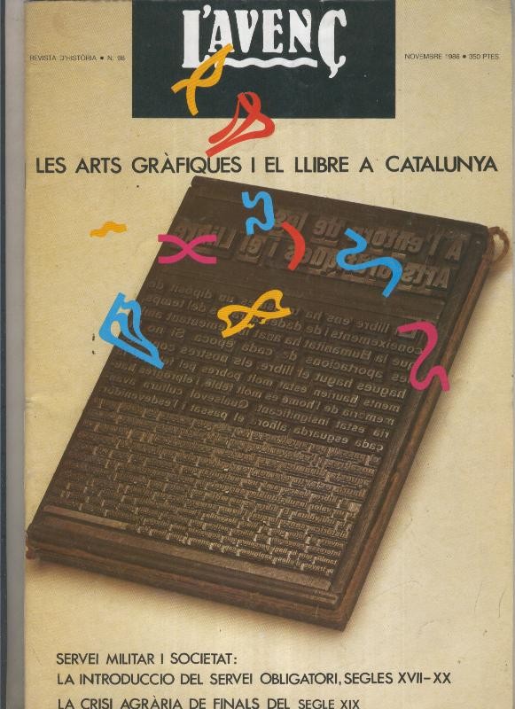 L'Avenç numero 098: La internacional anarquista a finals del segle XIX
