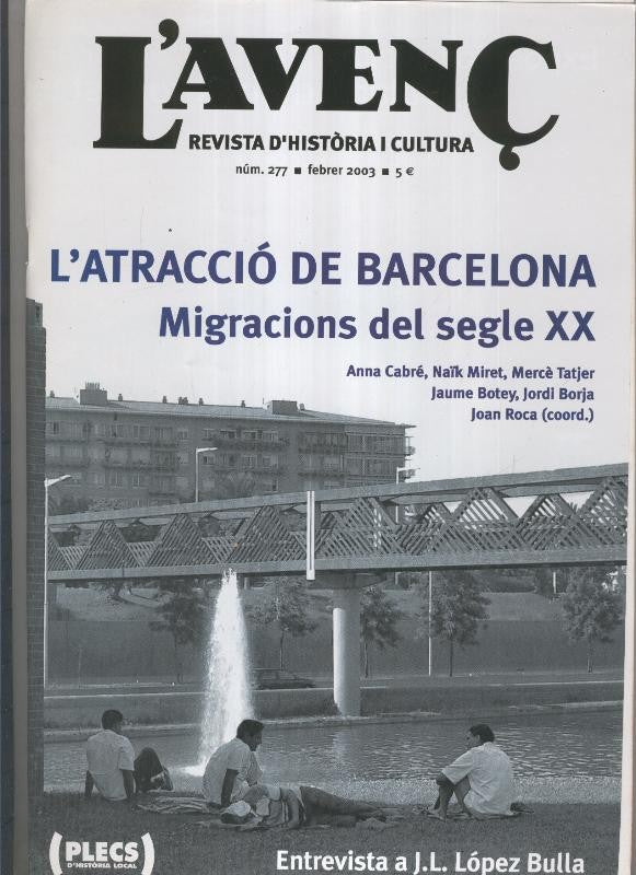Revista L'Avenç numero 277: J.L.Lopez Bulla