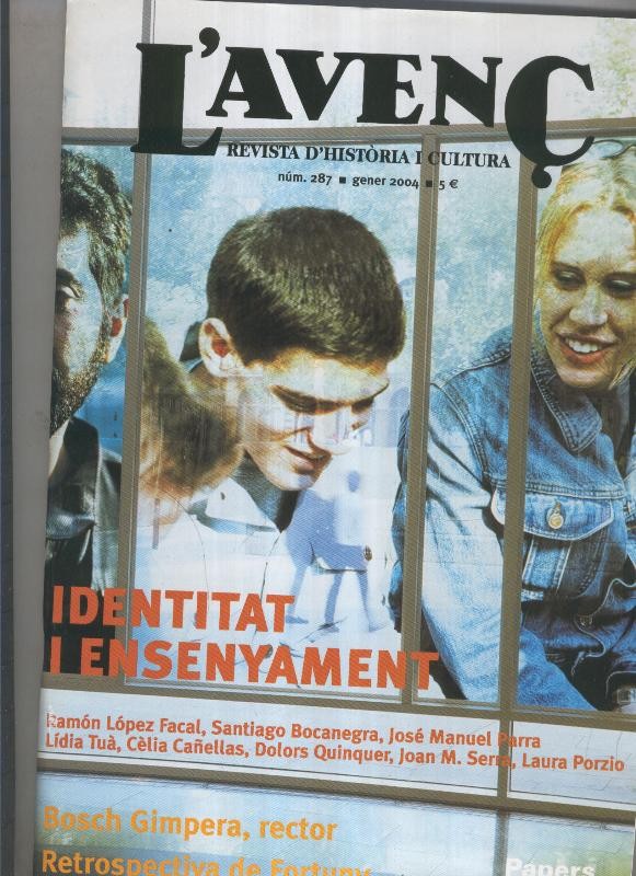 Revista L'Avenç numero 287: entrevista amb Ramon Alberch