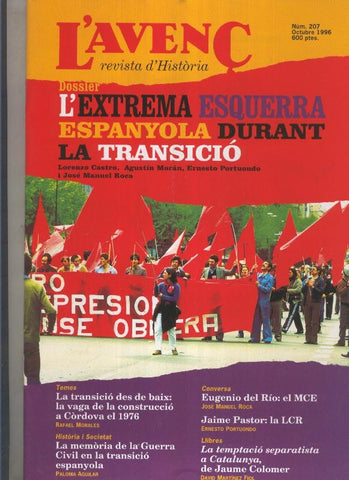 L'Avenç numero 207: Eugenio del Rio: el MCE