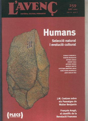 Revista L'Avenç numero 259: François Arago, el cientific de la revolucio francesa