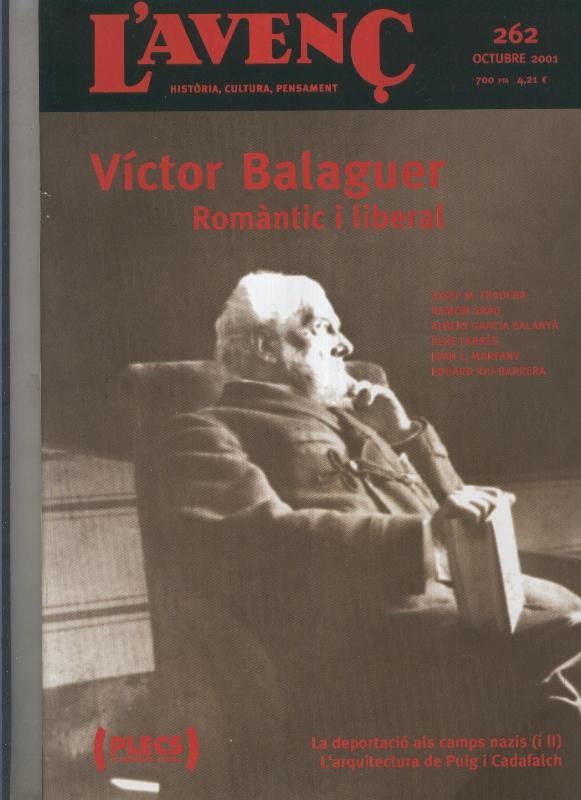Revista L'Avenç numero 262: Victor Balaguer