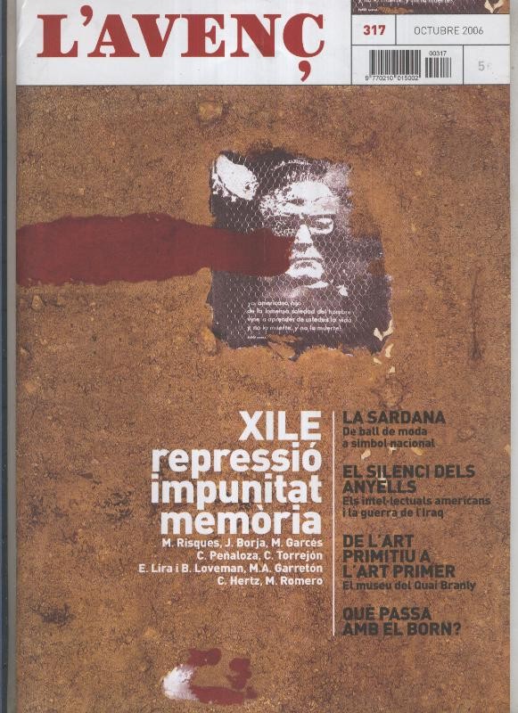 Revista L'Avenç numero 317: Xile repressio impunitad memoria