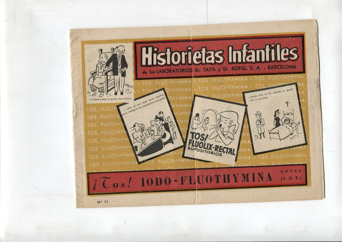 Historietas infantiles numero 11: Espacios del infinito