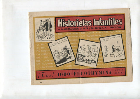 Historietas infantiles numero 11: Espacios del infinito