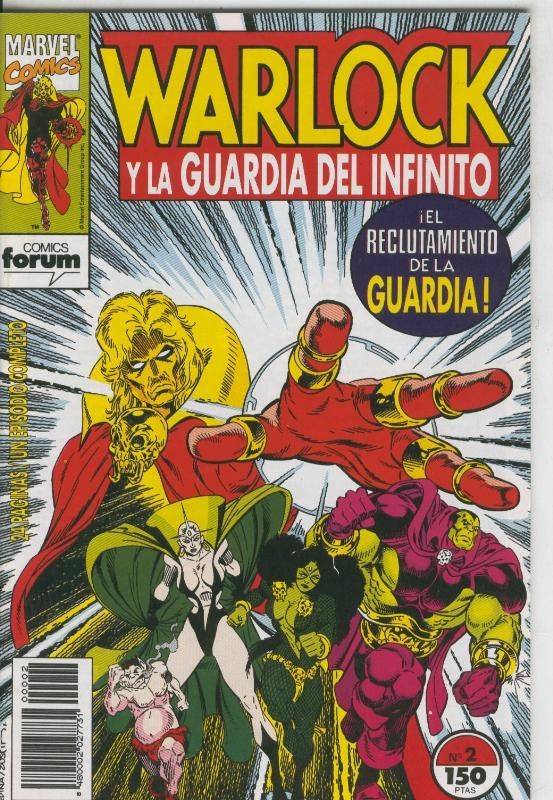 Warlock y la guardia del infinito numero 02