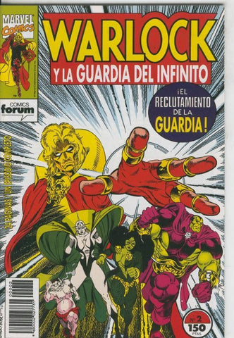Warlock y la guardia del infinito numero 02
