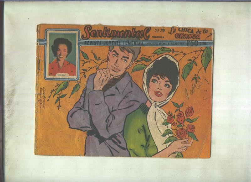 Sentimental revista juvenil femenina numero 079: La chica de la granja