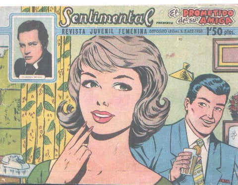 Sentimental revista juvenil femenina numero 010: El prometido de su amiga