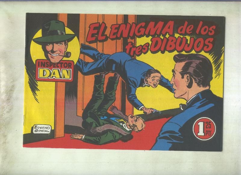 Inspector Dan facsimil numero 12: El enigma de los tres dibujos