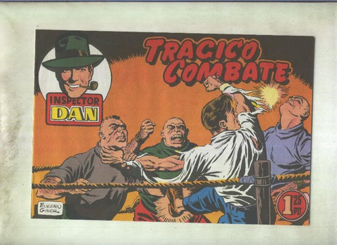 Inspector Dan facsimil numero 16: Tragico combate