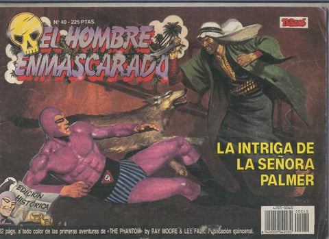 El Hombre Enmascarado numero 40 (numerado 2 en trasera)