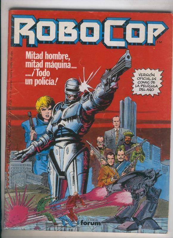Novelas Graficas Cine numero 02: Robocop