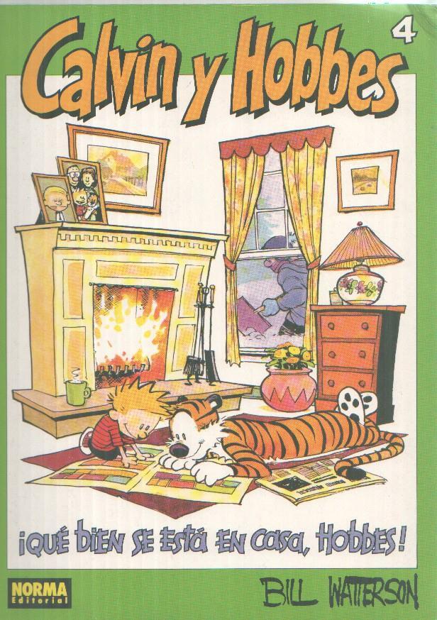 Calvin y Hobbes numero 4 (alguna señal golpe en canto)
