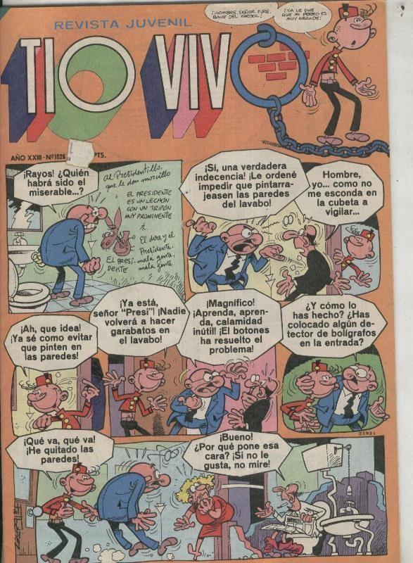 Tio Vivo segunda epoca numero 1026