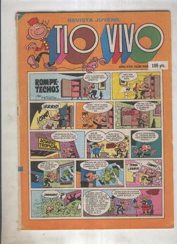 Tio Vivo segunda epoca numero 0986 (numerado 1 en trasera)