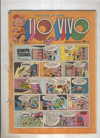 Tio Vivo segunda epoca numero 0986 (numerado 2 en trasera)