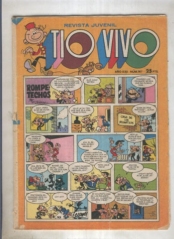Tio Vivo segunda epoca numero 0967 (numerado 1 en trasera)