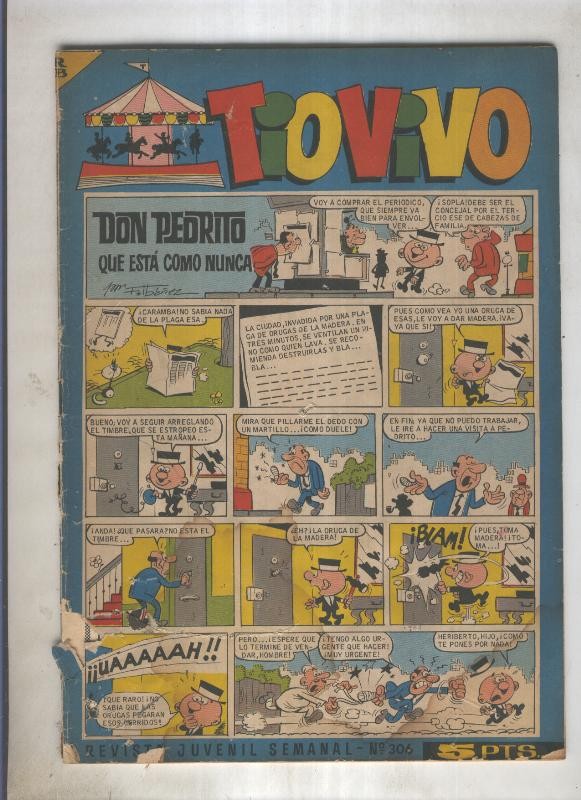 Tio Vivo segunda epoca numero 0306 (numerado 1 en trasera)