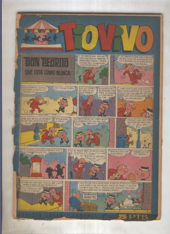 Tio Vivo segunda epoca numero 0282 (ejemplar aviejado)