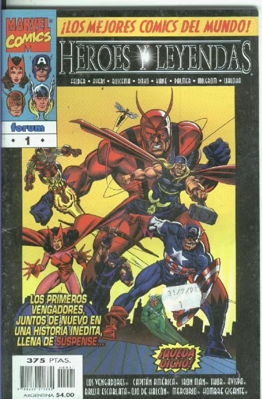 Heroes y Leyendas: Vengadores reunios