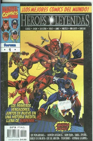 Heroes y Leyendas: Vengadores reunios