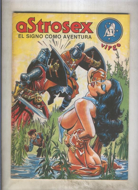 Astrosex: Virgo (numerado 5 en trasera)