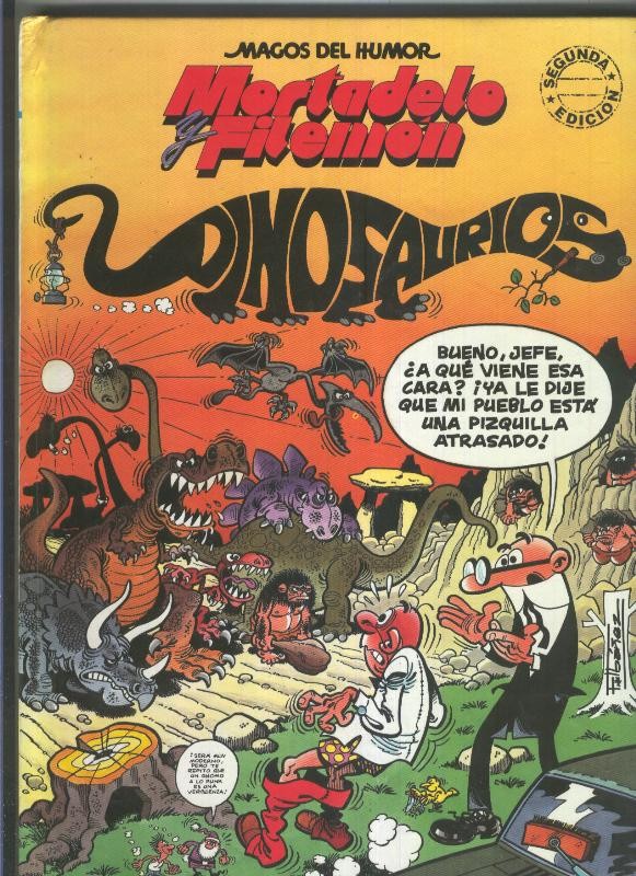 Magos del Humor numero 052: Mortadelo y Filemon: Dinosaurios