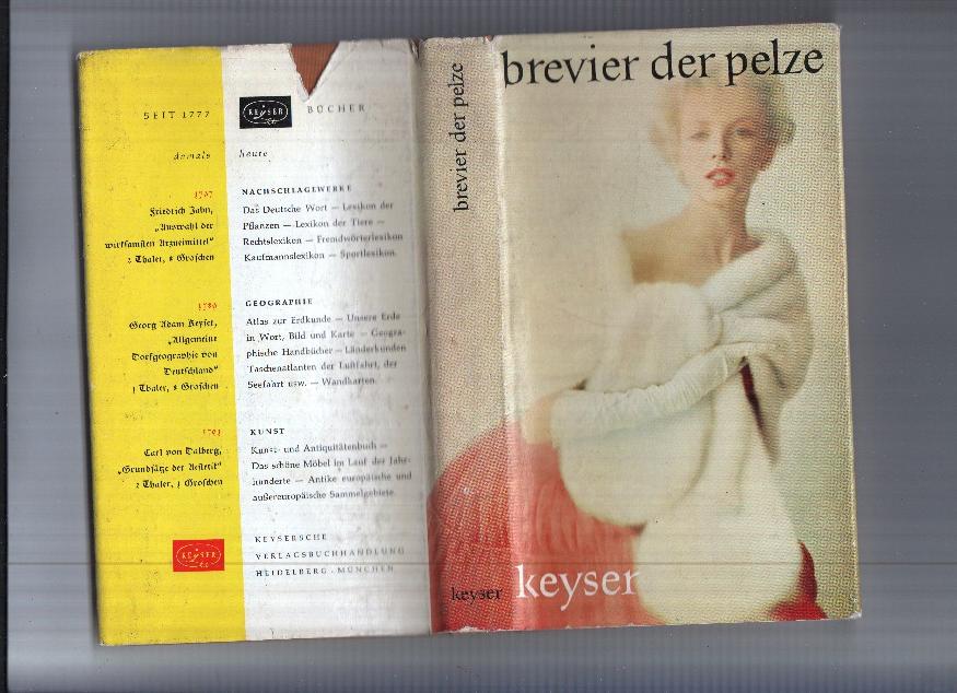 Brevier der Pelze