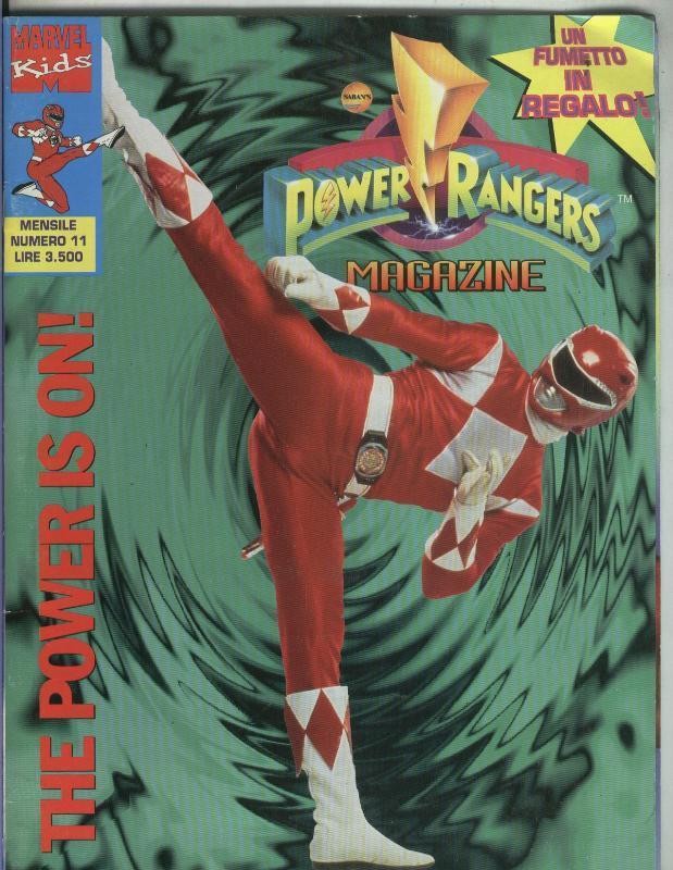 Power Rangers Magazine numero 11 (con un fumetto de regalo)