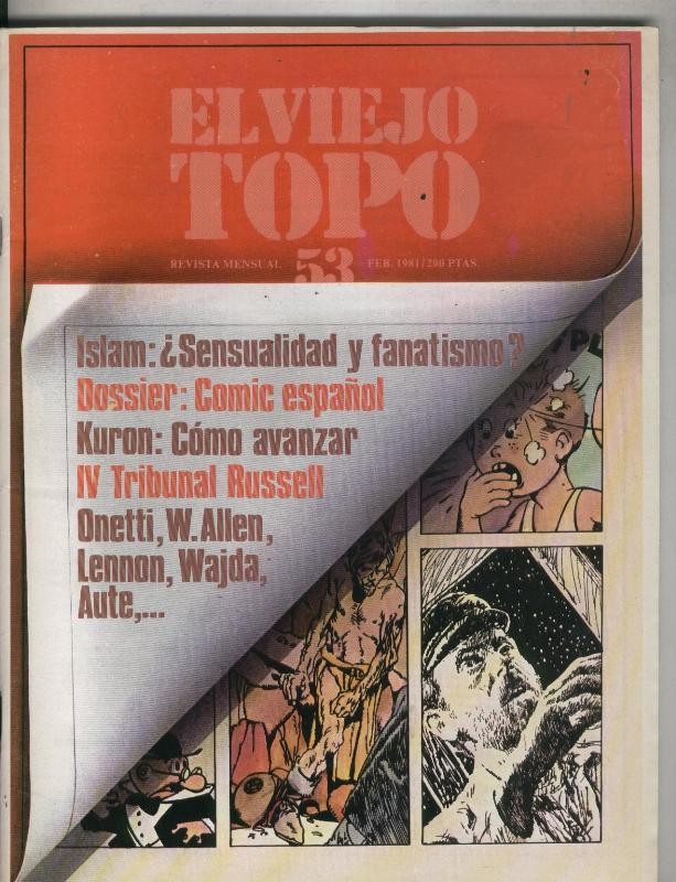 El Viejo Topo numero 053: Dossier comic español