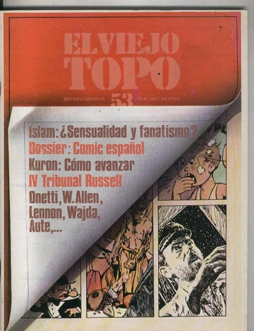 El Viejo Topo numero 053: Dossier comic español