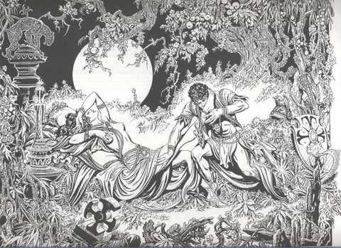 Lamina de Burne Hogarth (plate Two)