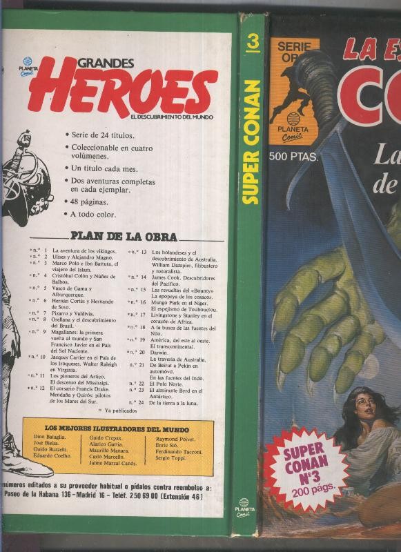 Super Conan primera edicion numero 03: La espada de Skelos