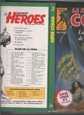 Super Conan primera edicion numero 03: La espada de Skelos
