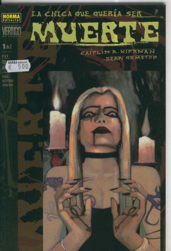 Vertigo numero 105: La Chica que queria ser muerte numero 1