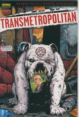 Vertigo numero 124: Transmetropolitan: Matame a besos numero 1