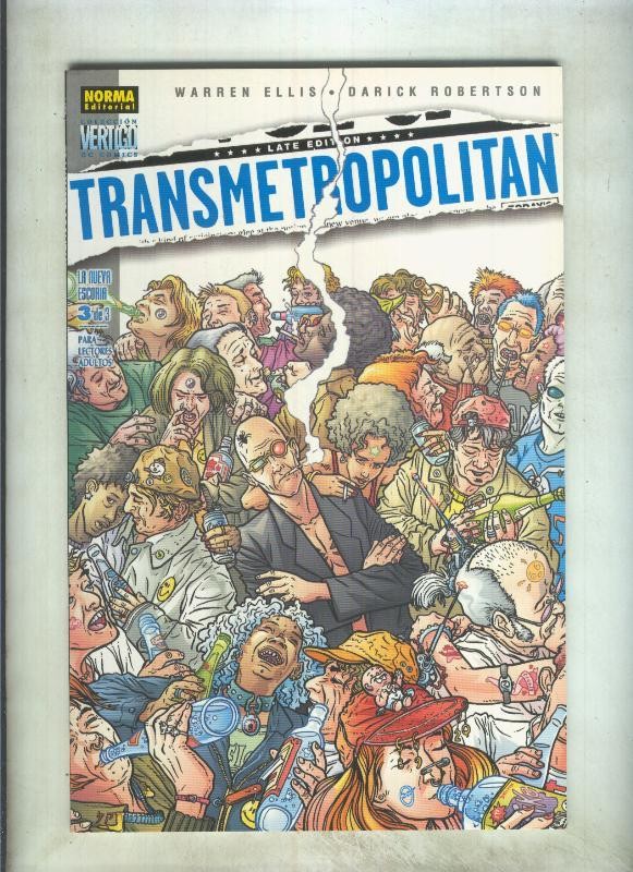 Vertigo numero 159: Transmetropolitan: La nueva escoria numero 3