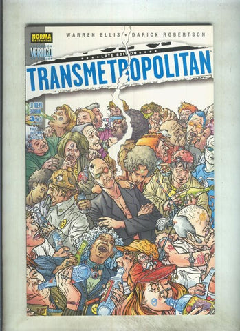 Vertigo numero 159: Transmetropolitan: La nueva escoria numero 3