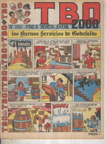 TBO 2000 numero 2052: Godofaldo (7 paginas) (numerado 2 en trasera)