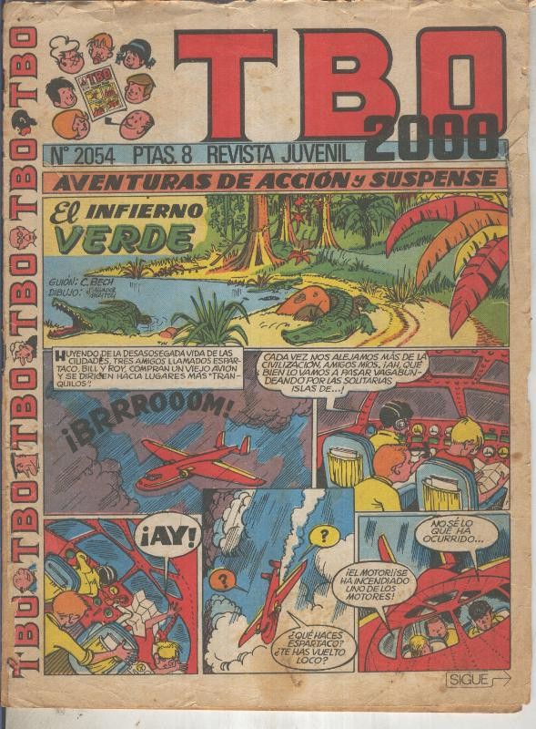 TBO 2000 numero 2054: El infierno verde (salvador mestre)