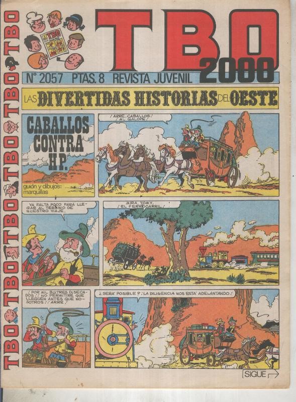 TBO 2000 numero 2057: Las divertidas historias del Oeste