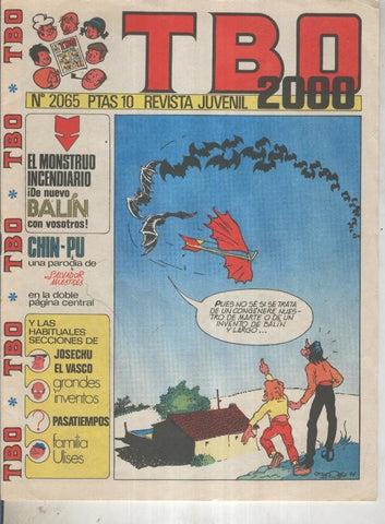 TBO 2000 numero 2065: Balin (Madorell) (numerado 2 en trasera)